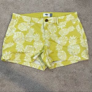 Old Navy Pineapple Shorts